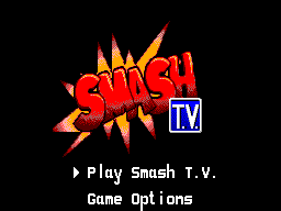 Super Smash T.V. Title Screen